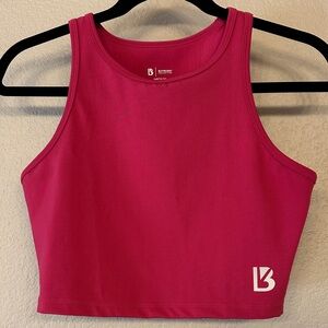 BuffBunny Aurora Crop Top Fuchsia
